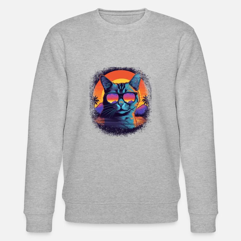 cool statement present idea sayings - Stanley/Stella CHANGER Unisex Organic Sweatshirt - heather grey