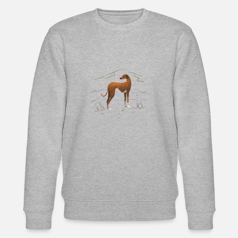 Azawakh - Stanley/Stella Unisex Bio-Sweatshirt CHANGER  - Grau meliert
