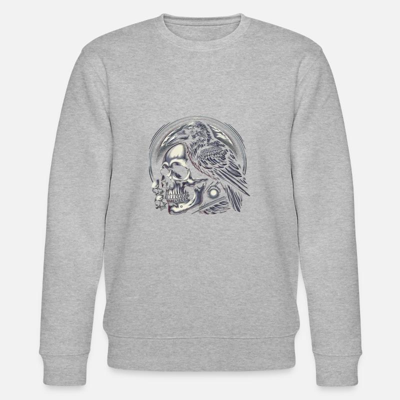 Prophète de l’éclipse - Sweat bio CHANGER Stanley/Stella Unisexe - gris chiné