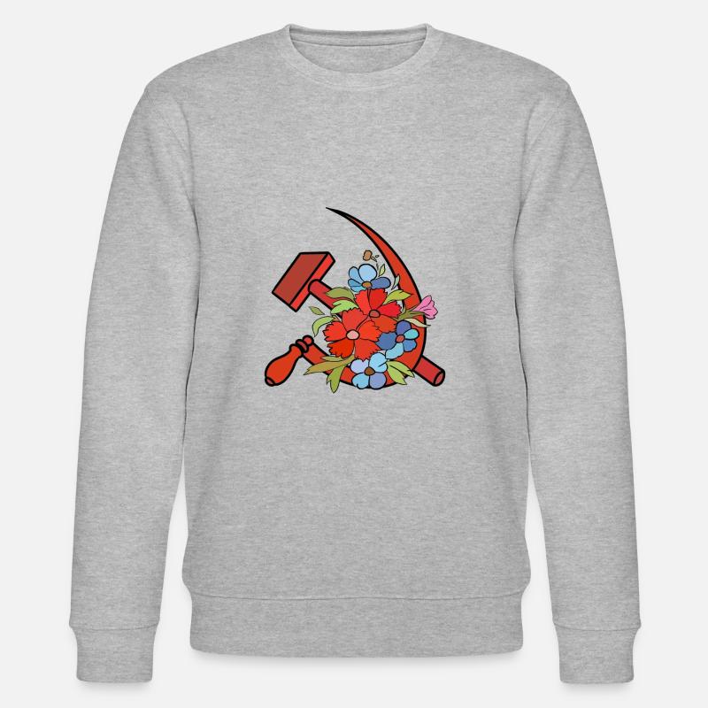 Marteau et cresson - Sweat bio CHANGER Stanley/Stella Unisexe - gris chiné