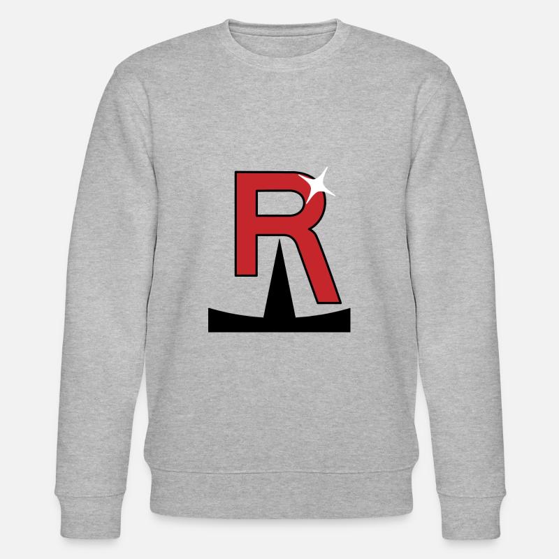 Team Rocket Stern - Stanley/Stella Unisex Bio-Sweatshirt CHANGER  - Grau meliert