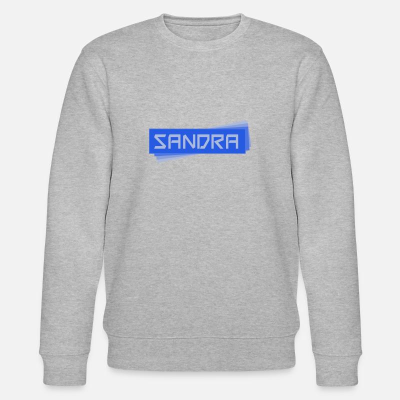 Sandra - Stanley/Stella Unisex Bio-Sweatshirt CHANGER  - Grau meliert