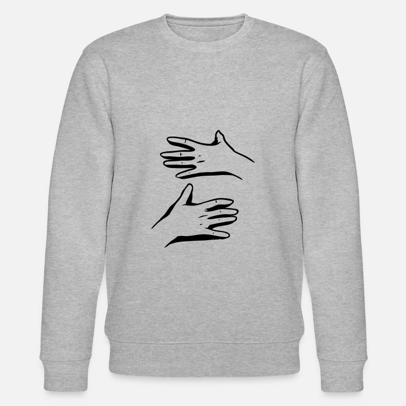 Étreinte - Sweat bio CHANGER Stanley/Stella Unisexe - gris chiné