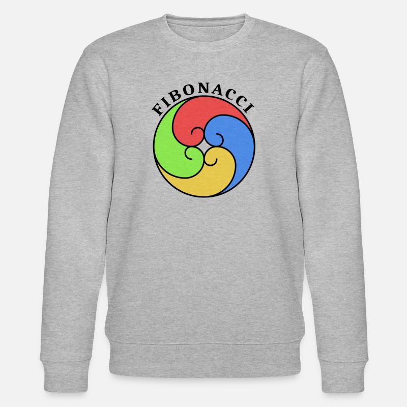 Fibonacci - Sweat bio CHANGER Stanley/Stella Unisexe - gris chiné