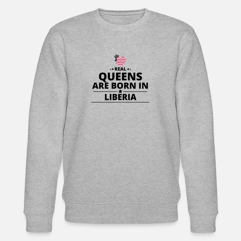 DON DE QUEENS AMOUR LIBERIA - Sweat bio CHANGER Stanley/Stella Unisexe - gris chiné