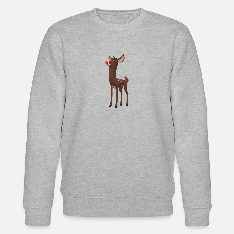 Rudolf - Sweat bio CHANGER Stanley/Stella Unisexe - gris chiné