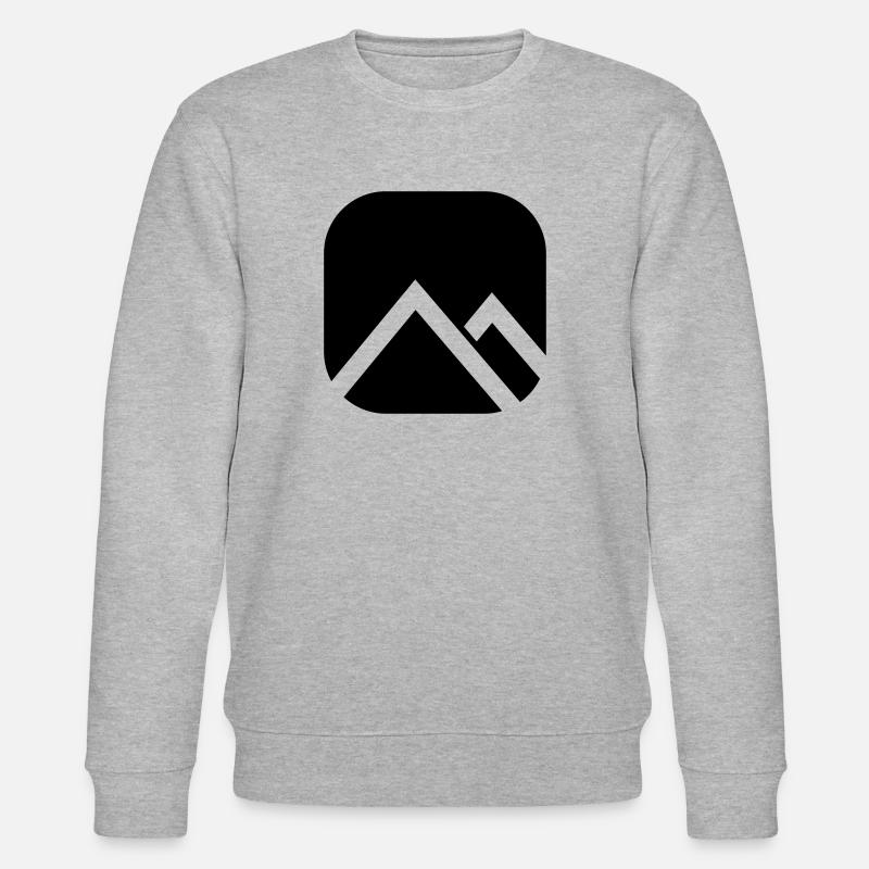 SHAPES FORMEN CLEAN - Stanley/Stella Unisex Bio-Sweatshirt CHANGER  - Grau meliert