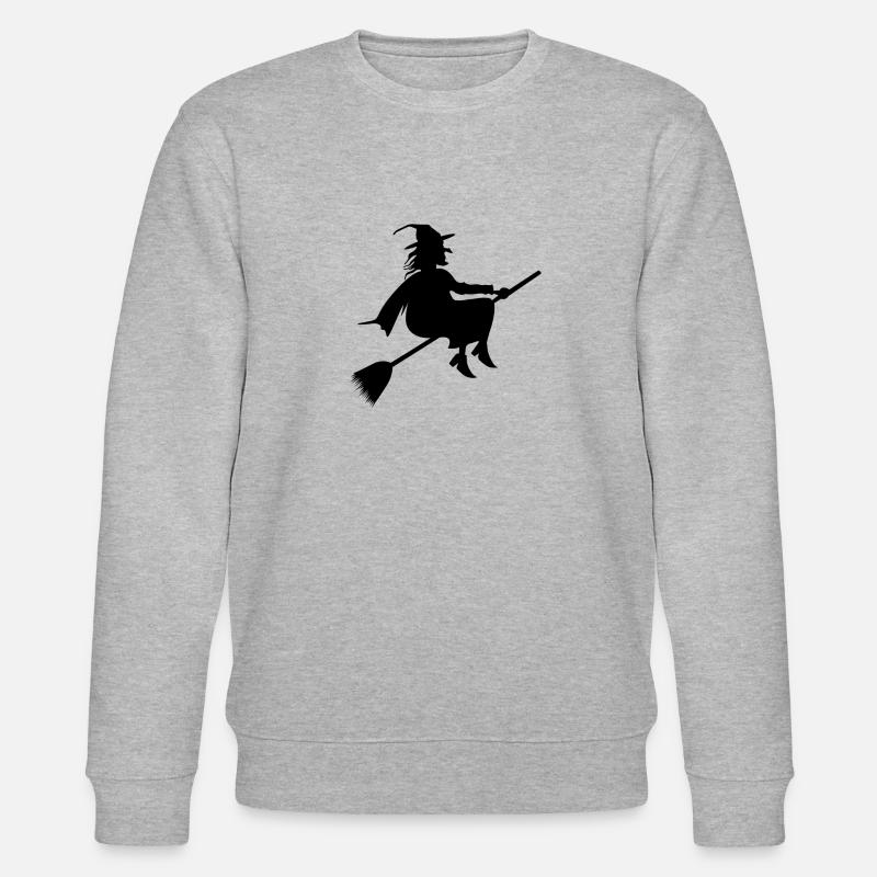 Hexe - Stanley/Stella Unisex Bio-Sweatshirt CHANGER  - Grau meliert