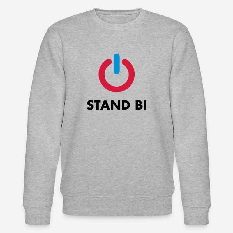 Bi se - Sweat bio CHANGER Stanley/Stella Unisexe - gris chiné