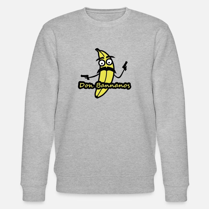 L'idée cadeau de Don Bannano - Sweat bio CHANGER Stanley/Stella Unisexe - gris chiné