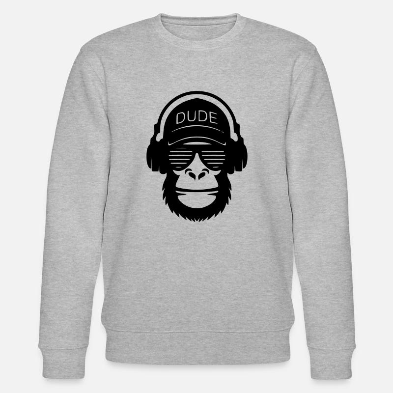 Mec - Sweat bio CHANGER Stanley/Stella Unisexe - gris chiné