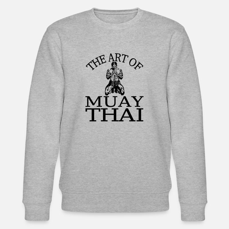 Boxe Combat Muay Thai - Sweat bio CHANGER Stanley/Stella Unisexe - gris chiné