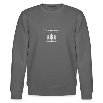 Gymnospermen - Stanley/Stella Unisex Bio-Sweatshirt CHANGER  - Burgunderrot - Vorne - Nik (191cm) & Marisol (170cm)