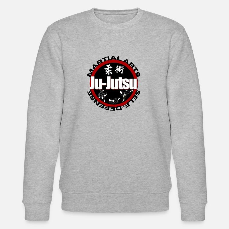 Ju Jutsu - Stanley/Stella Unisex Bio-Sweatshirt CHANGER  - Grau meliert