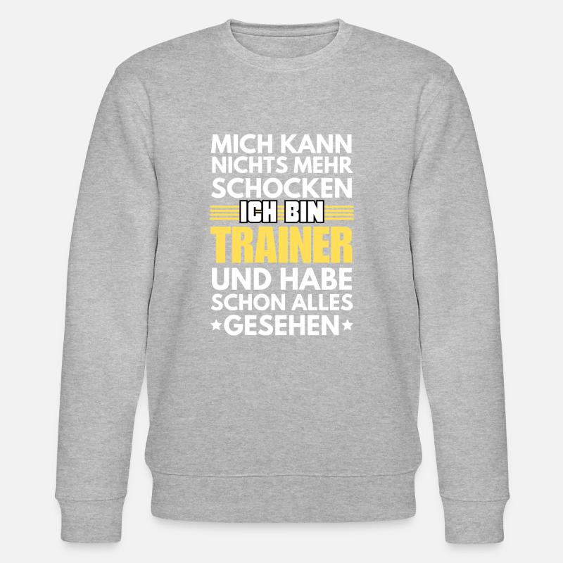 Non-Shockable Trainer - Stanley/Stella CHANGER Unisex Organic Sweatshirt - undefined