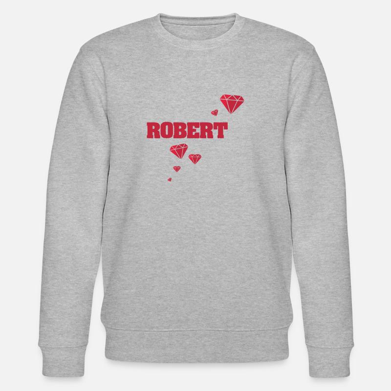 Geschenkidee Robert - Stanley/Stella Unisex Bio-Sweatshirt CHANGER  - Grau meliert