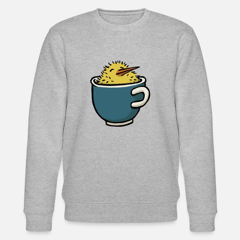 Cup chicks - Stanley/Stella CHANGER Unisex Organic Sweatshirt - heather grey