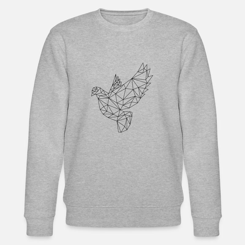 Taube - Stanley/Stella Unisex Bio-Sweatshirt CHANGER  - Grau meliert