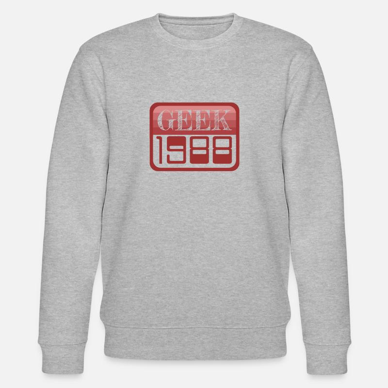 1988 - Stanley/Stella Unisex Bio-Sweatshirt CHANGER  - Grau meliert