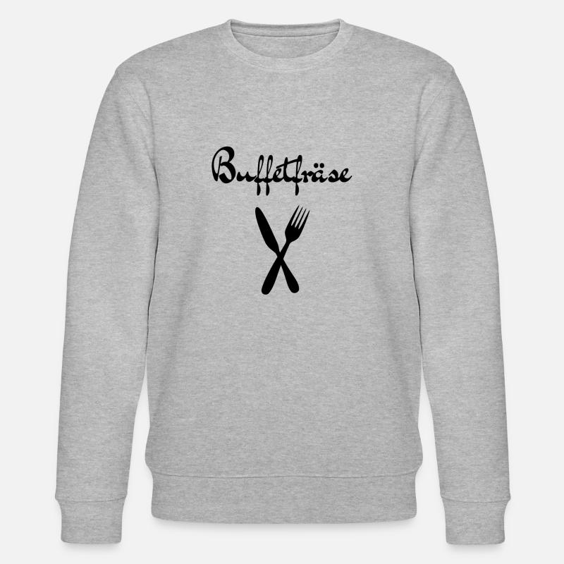 Buffetfräse - Stanley/Stella Unisex Bio-Sweatshirt CHANGER  - Grau meliert