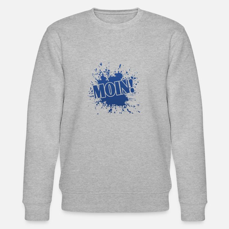 Moin - Stanley/Stella Unisex Bio-Sweatshirt CHANGER  - Grau meliert