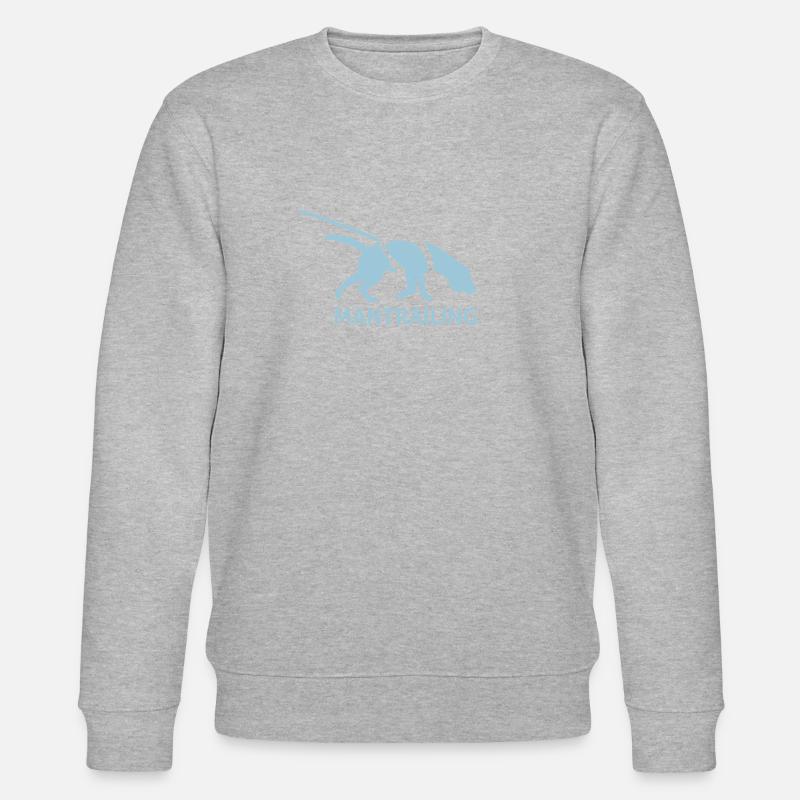 Mantrailing - Sweat bio CHANGER Stanley/Stella Unisexe - gris chiné