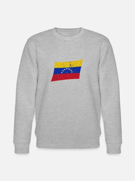 Venezuela - Stanley/Stella Unisex Bio-Sweatshirt CHANGER - Grau meliert