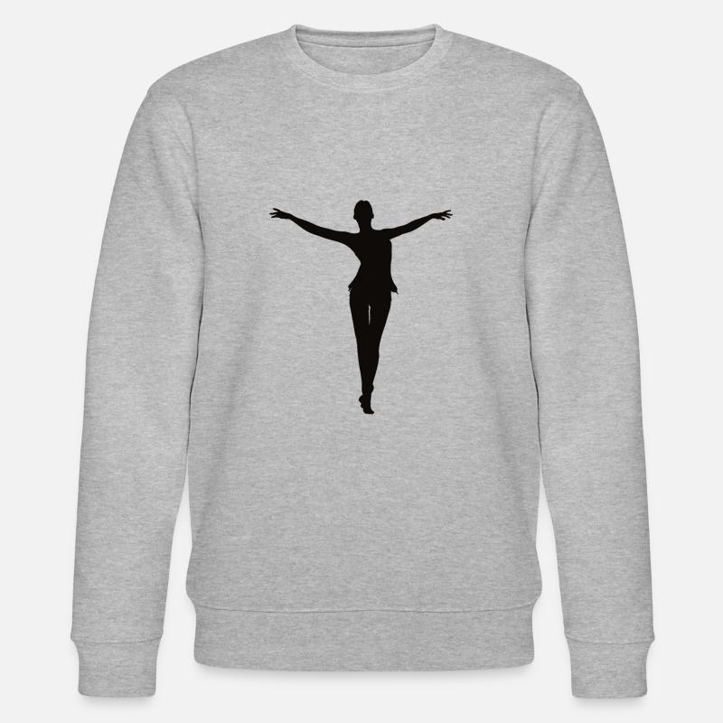 La danseuse - Sweat bio CHANGER Stanley/Stella Unisexe - gris chiné