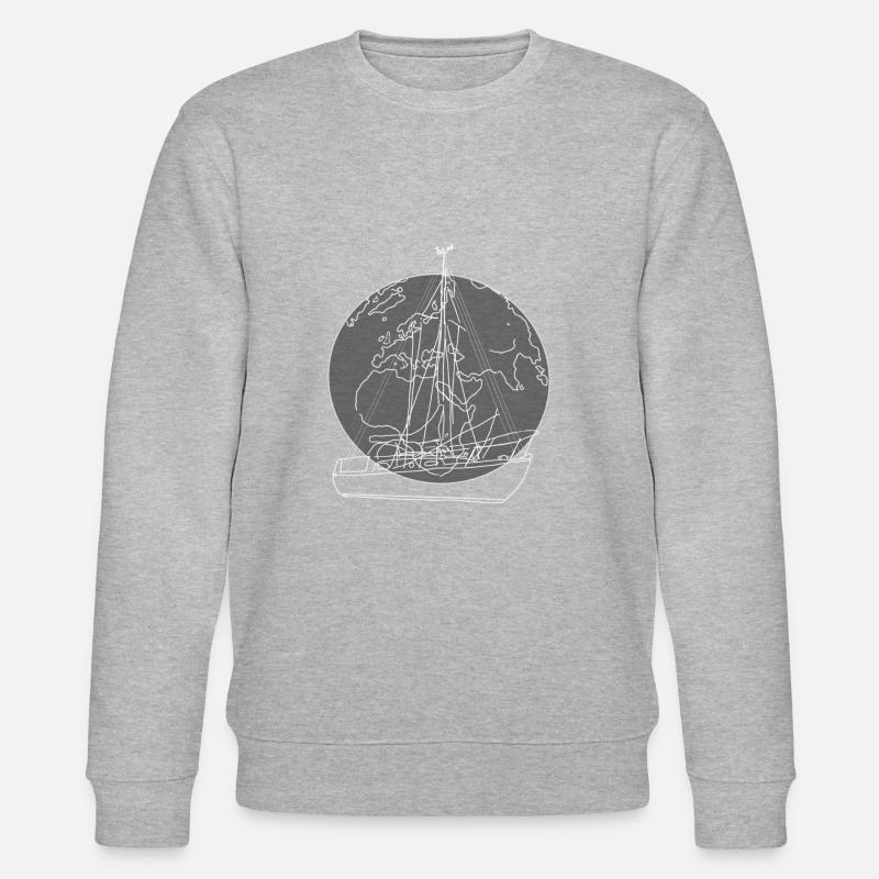 Sailing Around The World - Sweat bio CHANGER Stanley/Stella Unisexe - gris chiné