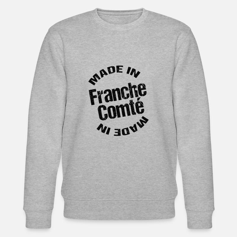 Made in Franche Comté - Stanley/Stella CHANGER Unisex Organic Sweatshirt - heather grey