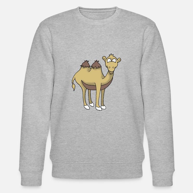 Kamel - Stanley/Stella Unisex Bio-Sweatshirt CHANGER  - Grau meliert