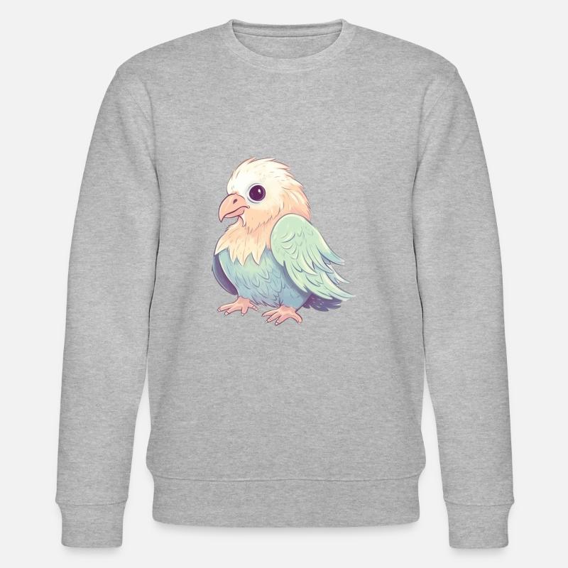 Eagle Pastel Illustration Enfants - Sweat bio CHANGER Stanley/Stella Unisexe - gris chiné