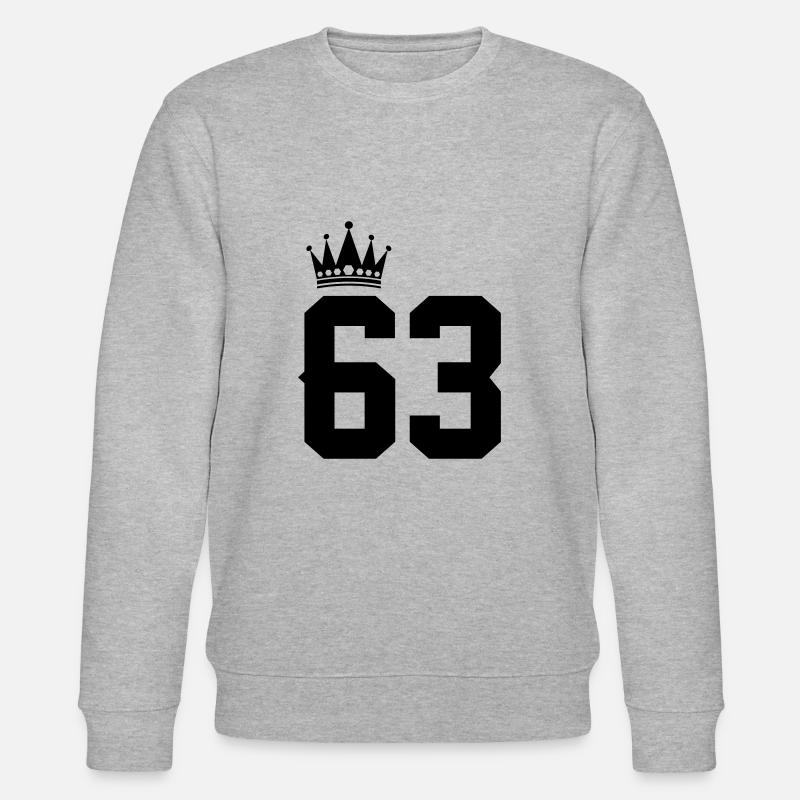 63 - Stanley/Stella Unisex Bio-Sweatshirt CHANGER  - Grau meliert