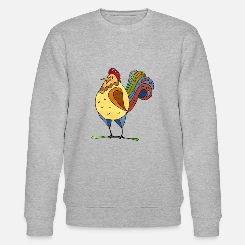 Hahn - Stanley/Stella Unisex Bio-Sweatshirt CHANGER  - Grau meliert