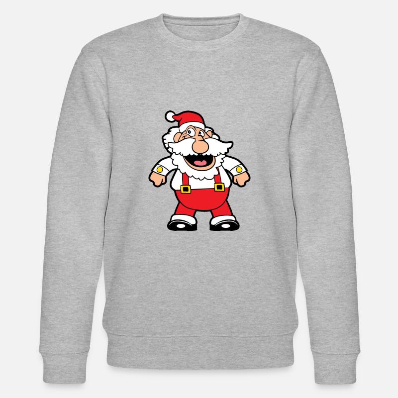 Weihnachten - Stanley/Stella Unisex Bio-Sweatshirt CHANGER  - Grau meliert