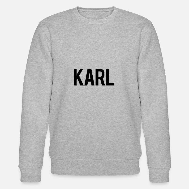 Karl - Stanley/Stella Unisex Bio-Sweatshirt CHANGER  - Grau meliert