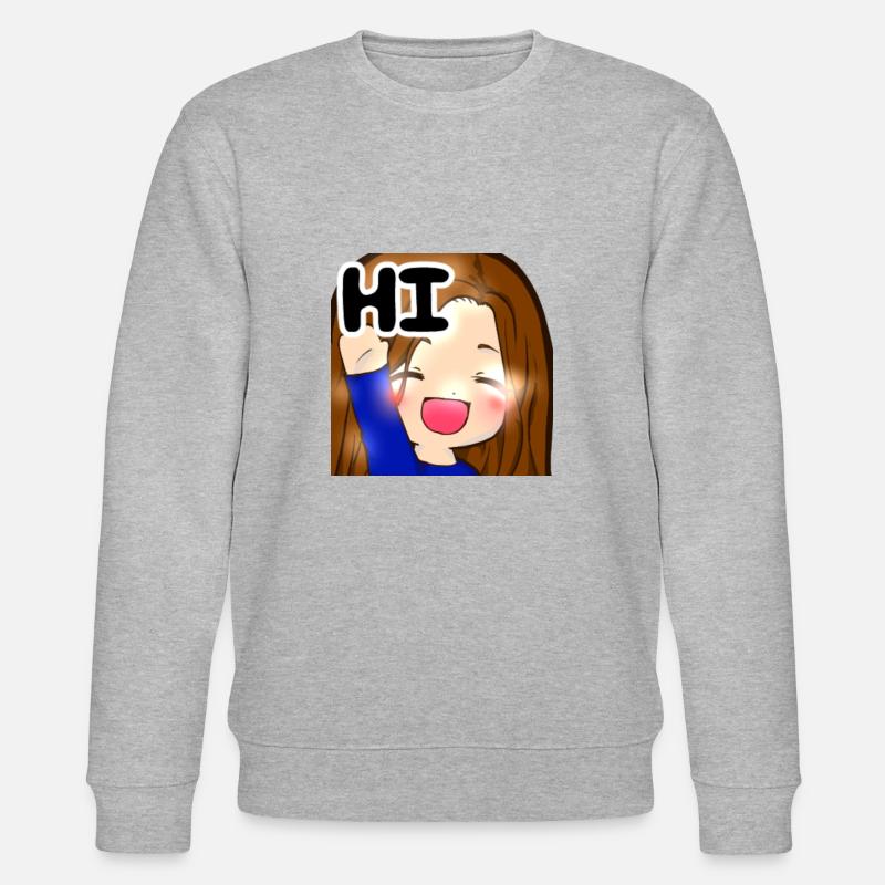 KiraHi - Stanley/Stella Unisex Bio-Sweatshirt CHANGER  - Grau meliert