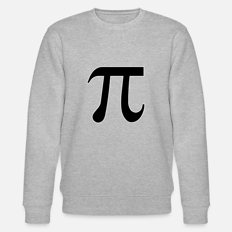 Pi π - Stanley/Stella Unisex Bio-Sweatshirt CHANGER  - Grau meliert