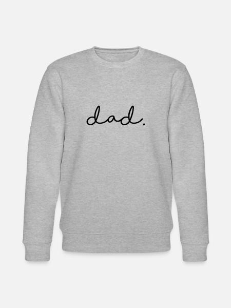 Dad / Dad / Father - Stanley/Stella CHANGER Unisex Organic Sweatshirt - heather grey