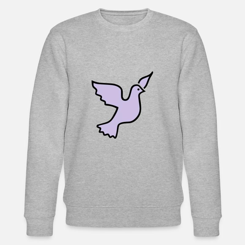 Taube - Stanley/Stella Unisex Bio-Sweatshirt CHANGER  - Grau meliert