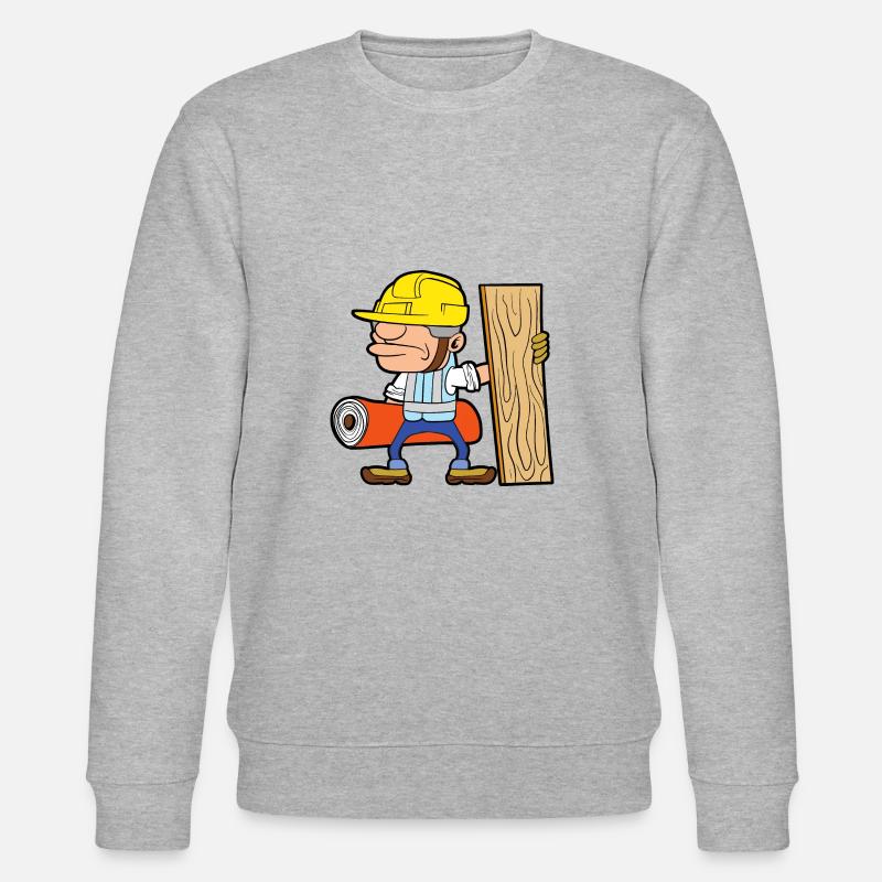 Parkettleger - Stanley/Stella Unisex Bio-Sweatshirt CHANGER  - Grau meliert