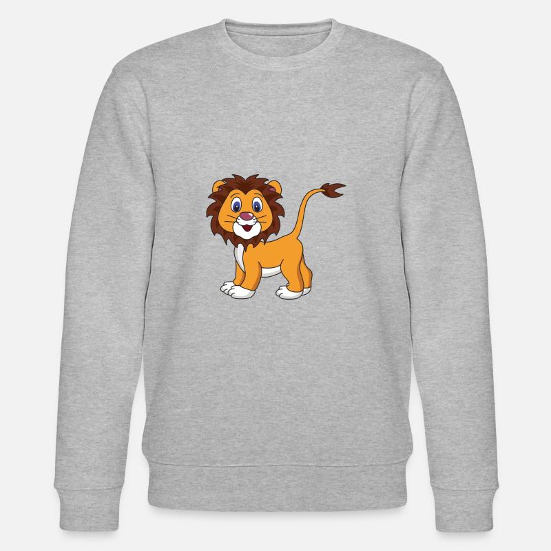 Lion - Sweat bio CHANGER Stanley/Stella Unisexe - gris chiné