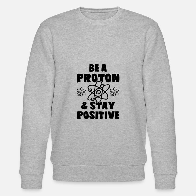 atom Science - Stanley/Stella CHANGER Unisex Organic Sweatshirt - heather grey