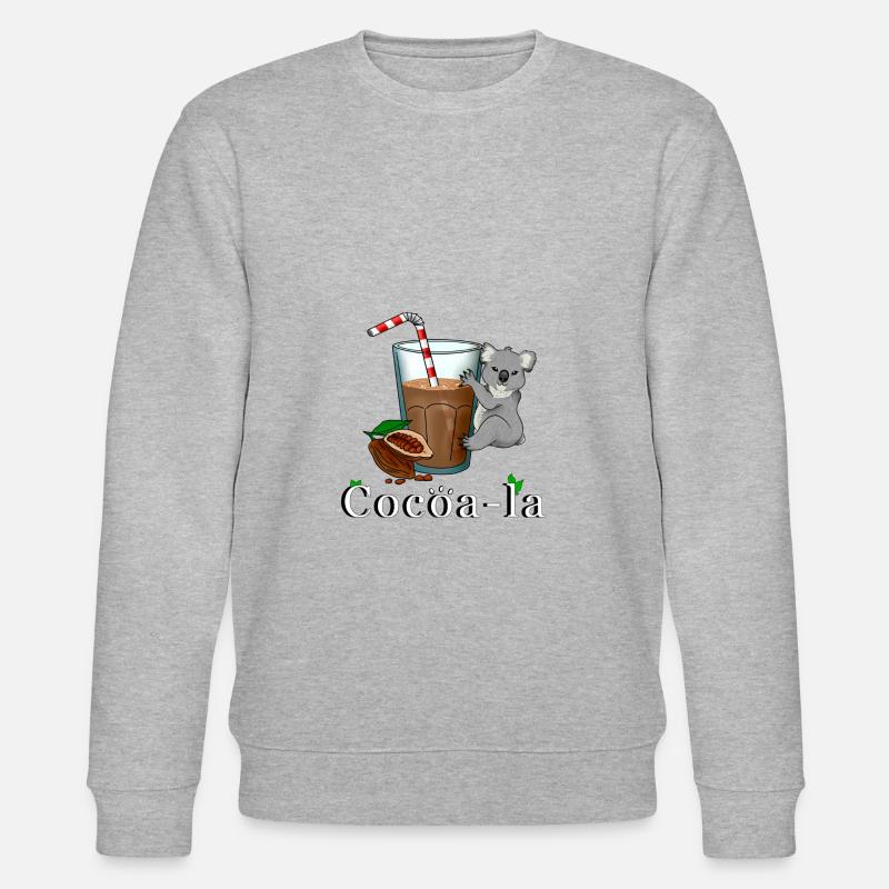 Cocoa-la - Sweat bio CHANGER Stanley/Stella Unisexe - gris chiné