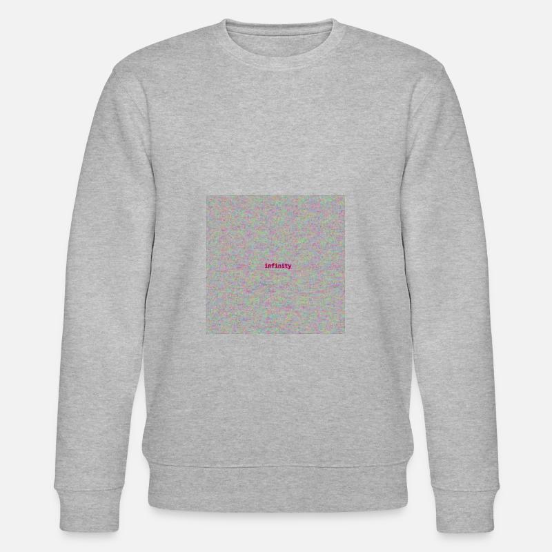 Infinity Hallyday - Stanley/Stella Unisex Bio-Sweatshirt CHANGER  - Grau meliert