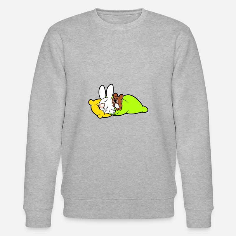 Lapin de Pâques - Sweat bio CHANGER Stanley/Stella Unisexe - gris chiné