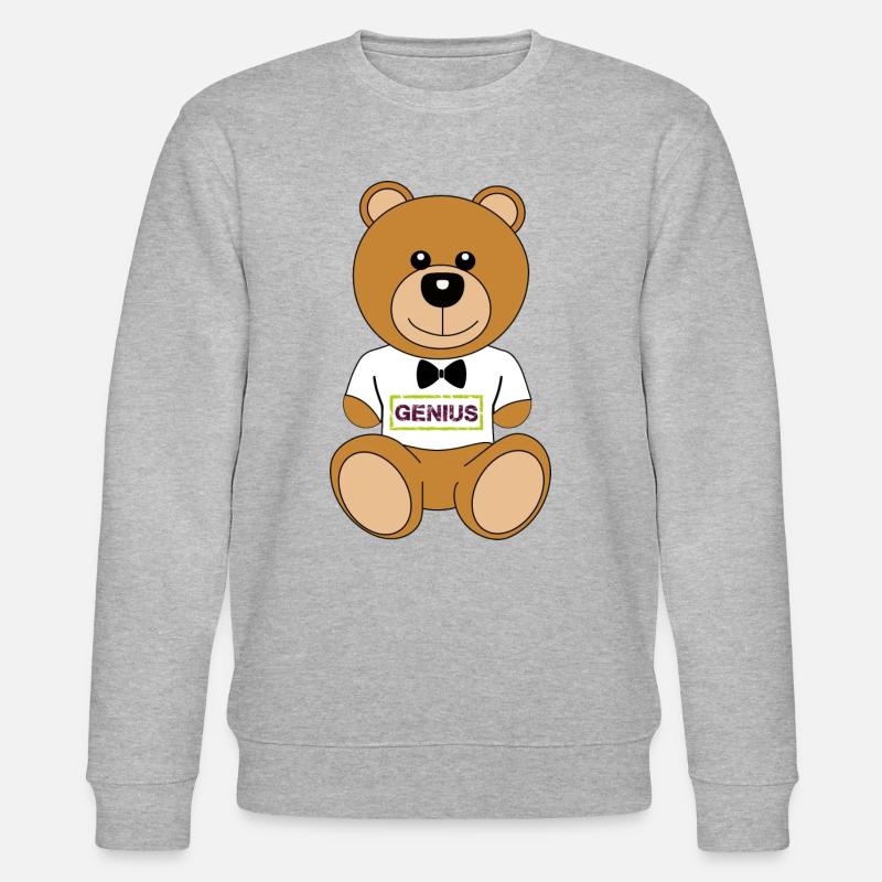 Bärenjungen - Stanley/Stella Unisex Bio-Sweatshirt CHANGER  - Grau meliert