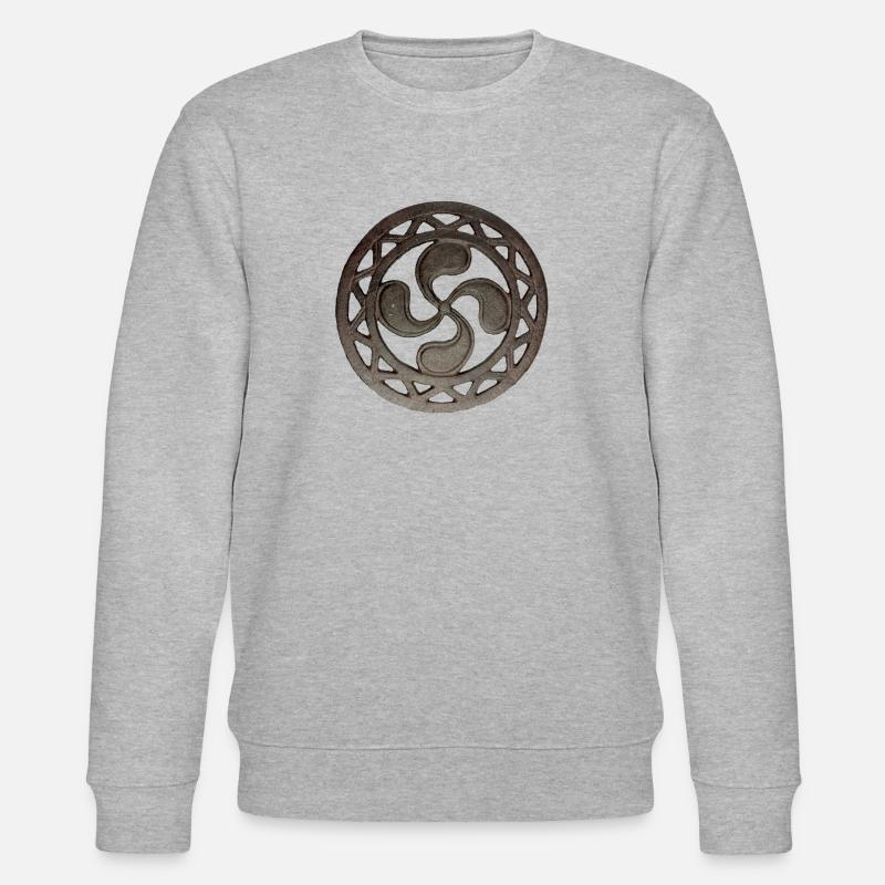 Lauburua - Stanley/Stella Unisex Bio-Sweatshirt CHANGER  - Grau meliert