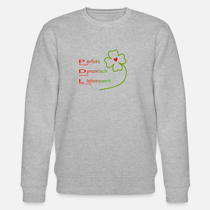 Pflegedienstleitung - Stanley/Stella Unisex Bio-Sweatshirt CHANGER  - Grau meliert