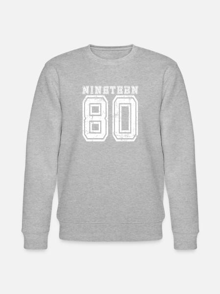 NINETEEN 1980 - Stanley/Stella CHANGER Unisex Organic Sweatshirt - heather grey